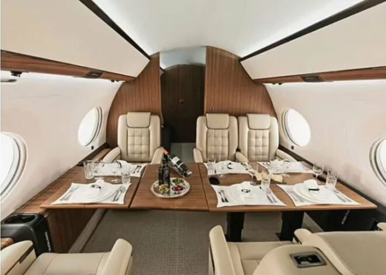 Elon Musk'ın 66,5 Milyon Dolarlık Lüks Jeti İlk Kez Görüntülendi! - Resim: 1