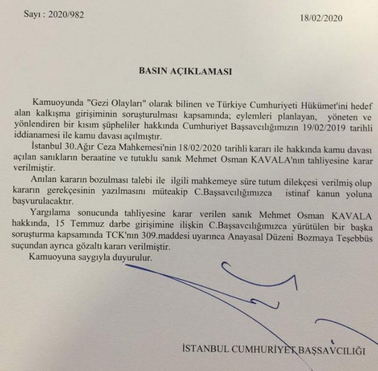 Geziden beraat eden Osman Kavala hakkında 15 Temmuz’dan gözaltı kararı - Resim: 2