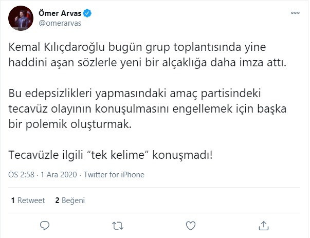 AKP’li Mahir Ünal’ın danışmanından Kılıçdaroğlu’na hakaret: Alçak.. - Resim: 1