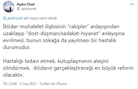 Erdoğan'ın eski danışmanından kutuplaşma uyarısı - Resim: 2