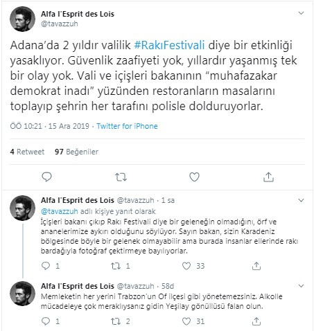 Bakan Soylu'ya sosyal medyada #rakıfestivali tepkisi - Resim: 1