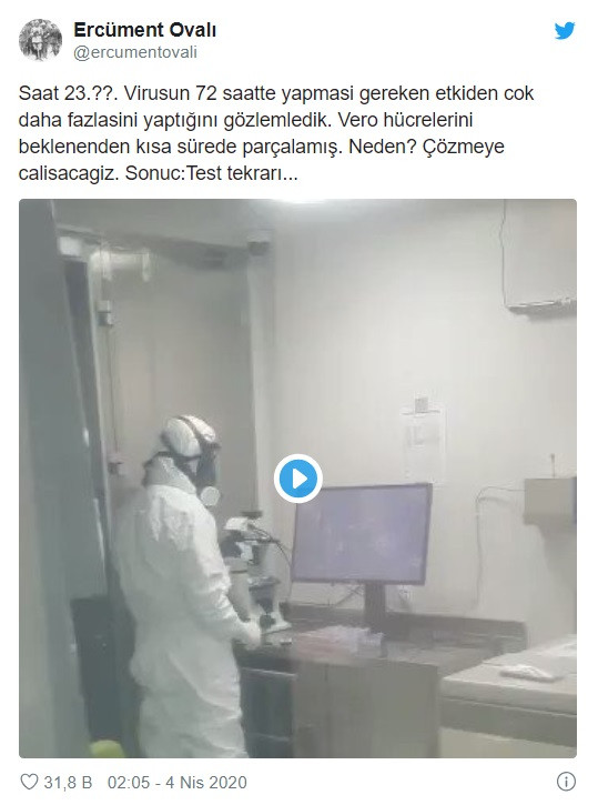 Prof. Dr. Ercüment Ovalı: Virüsün çok daha fazlasını yaptığını gözlemledik - Resim: 1