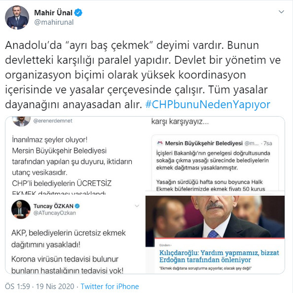 AKP'den CHP'li belediyelere Paralel yapı suçlaması - Resim: 1