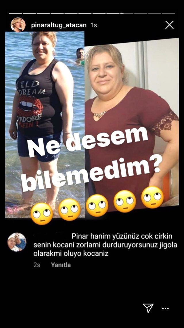 Pınar Altuğ, kendisine çirkin, eşine jigolo diyen takipçisini ifşa etti! - Resim: 1