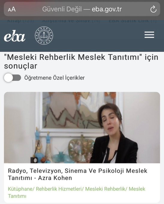 MEB, psikolog olmayan Azra Kohen'e meslek tanıtımı yaptırdı! - Resim: 1