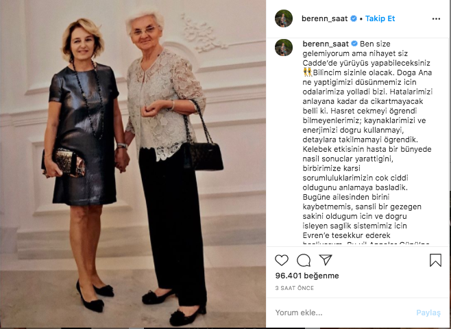 Beren Saat'ten sosyal medyayı sallayan Anneler Günü açıklaması - Resim: 1