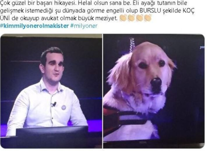 Kim Milyoner Olmak İster'de yarışan görme engelli Mustafa Keskin sosyal medyayı salladı - Resim: 1