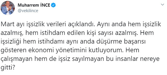 Muharrem İnce: Bu insanlar nereye gitti? - Resim: 1