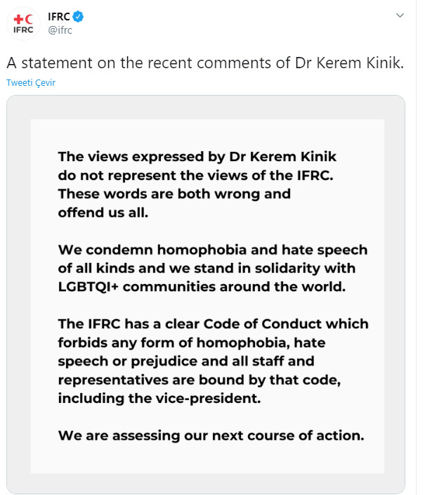 LGBTİ'lileri hedef alan Kızılay Başkanı'na Fahrettin Altun'dan destek - Resim: 1