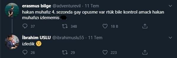 RTÜK'ten emojili Hakan: Muhafız göndermesi - Resim: 1