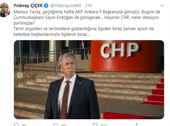 Erdoğan-Yavaş buluşması MHP'yi panikletti: Hayırdır CHP, neler dönüyor? - Resim: 1