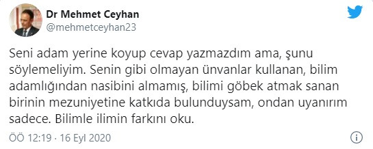İki profesör birbirine girdi: Seni adam yerine koyup cevap vermedim - Resim: 2