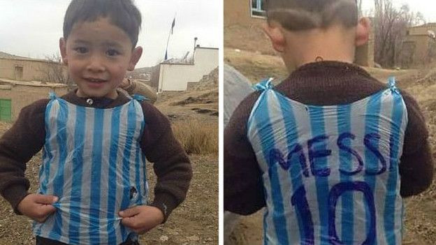 Poşet formalı Messi gerçek formaya kavuştu - Resim: 1