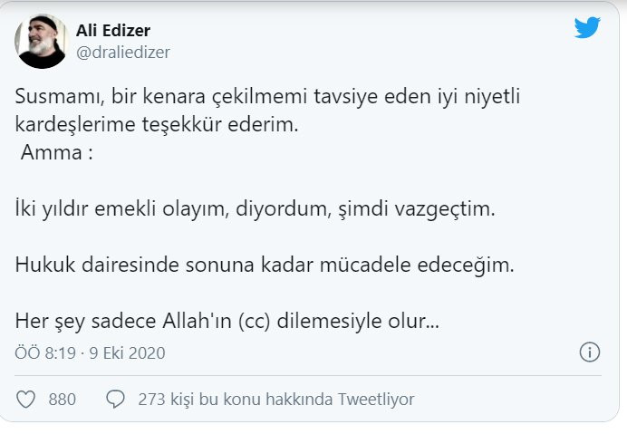 Görevden alınan entarili yobaz Sağlık Bakanlığına dava açıyor - Resim: 1