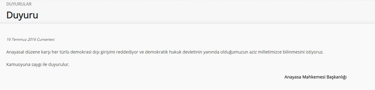 Anayasa Mahkemesi'nden ışıklar yanıyor açıklaması - Resim: 1