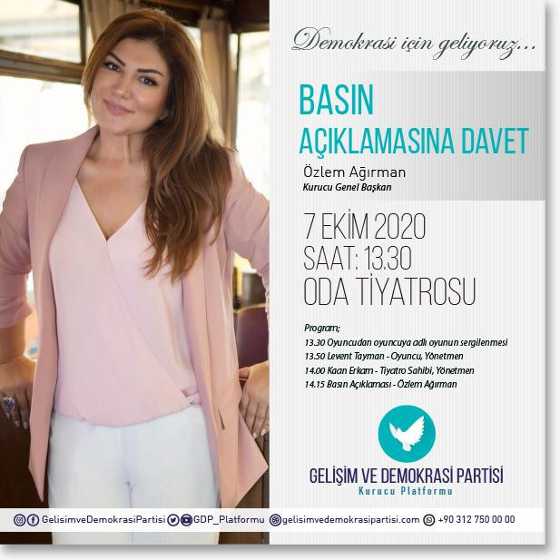 Özlem Ağırman'ın yeni partisinde Muharrem İnce detayı - Resim: 1