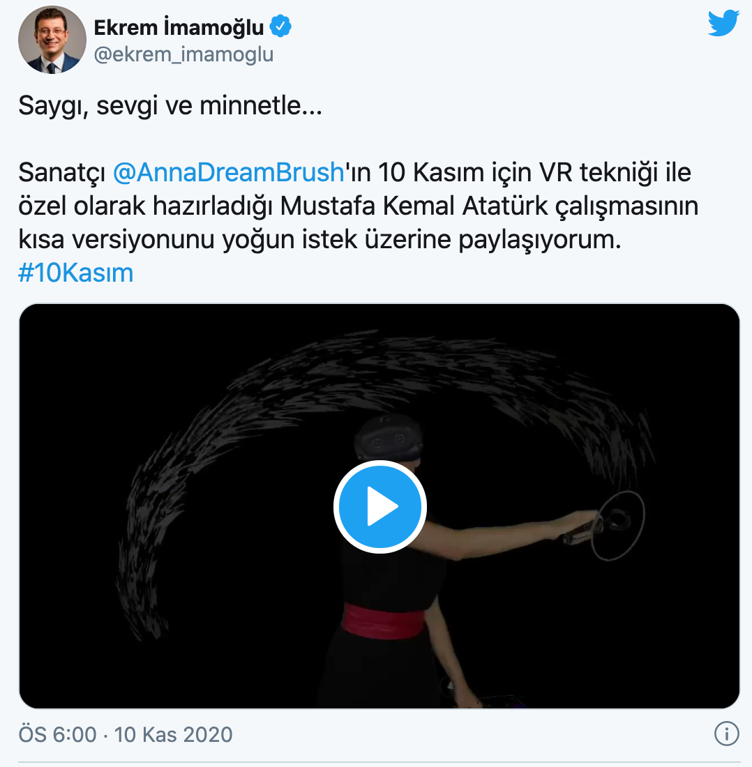 Ekrem İmamoğlu'nun 10 Kasım mesajı telif hakkına takıldı - Resim: 2