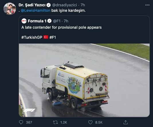 AKP'li Başkandan asfalt b.k gibiydi diyen Hamilton'a flaş yanıt - Resim: 1