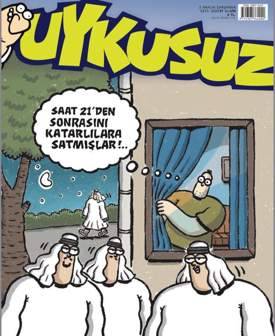 Uykusuz: Saat 21'den sonrasını Katar'a satmışlar - Resim: 1