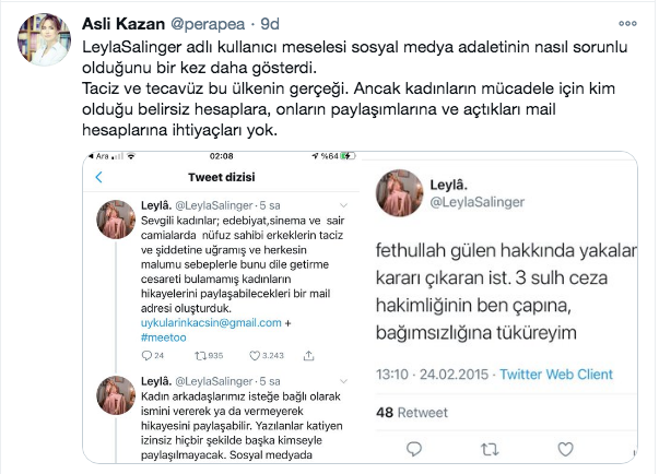 Tacizle suçlanan İbrahim Çolak intihar etti, Leyla Salinger'in FETÖ tweeti olay oldu - Resim: 7