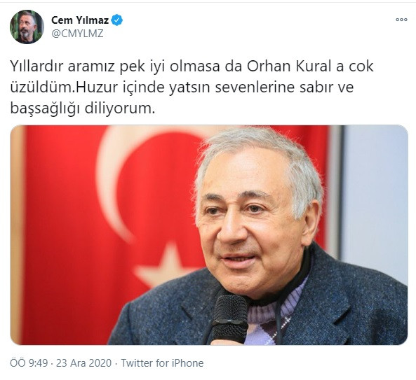 Çevreci Profesör Orhan Kural Koronadan hayatını kaybetti - Resim: 1