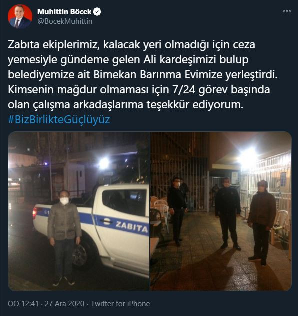 Evsiz Vatandaşa 3.150 TL Ceza Yazan Emniyet vatandaştan özür diledi - Resim: 1