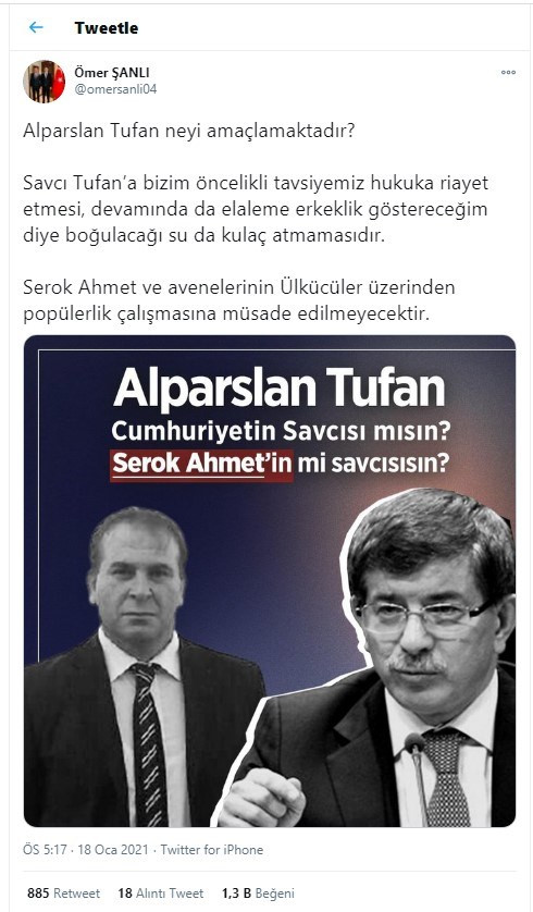 Ülkü Ocakları Başkan Yardımcısından Selçuk Özdağ'a Saldırı Soruşturmasını Yürüten Savcıya Tehdit! - Resim: 2