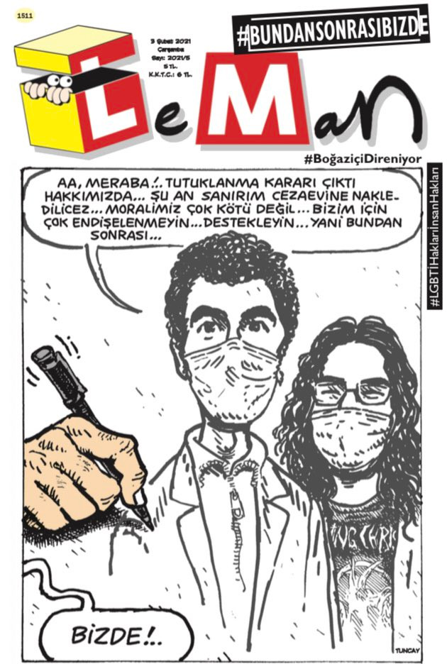 LeMan'dan Çok Konuşulacak Boğaziçi Kapağı - Resim: 1