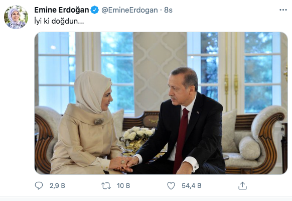 Emine Hanım Erdoğan'ın 67. Yaşını Böyle Kutladı - Resim: 1