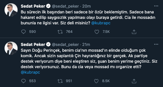 Sedat Peker'den Perinçek'e Tepki: Siz Deli misiniz? - Resim: 2
