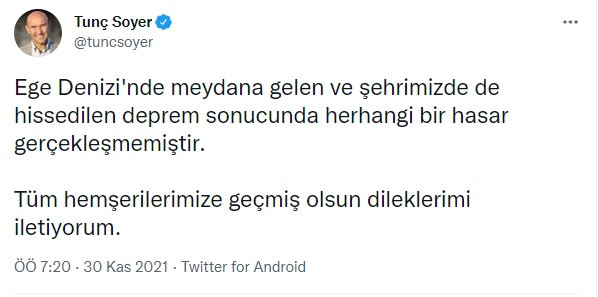 İzmir'de 5.3 Büyüklüğünde Deprem! - Resim: 2