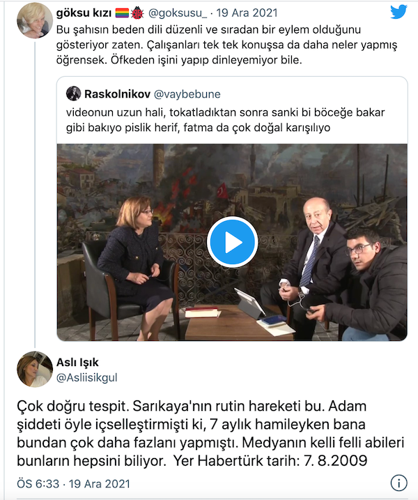 Eski Habertürk Muhabiri Aslı Işık: Muharrem Sarıkaya'dan Şiddet Gördüm - Resim: 1
