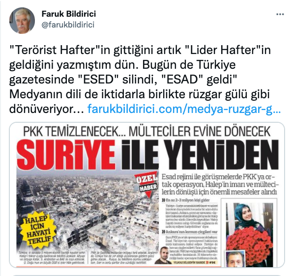 Yandaş Medyada Esed Yerine Esad Rüzgarları Esiyor - Resim: 1