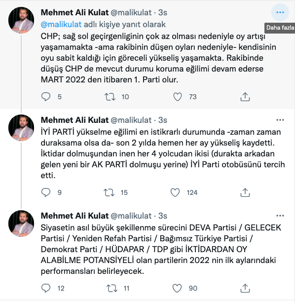 AKP'nin Eski Anketçisi: CHP Mart'ta Birinci Parti Olur - Resim: 2