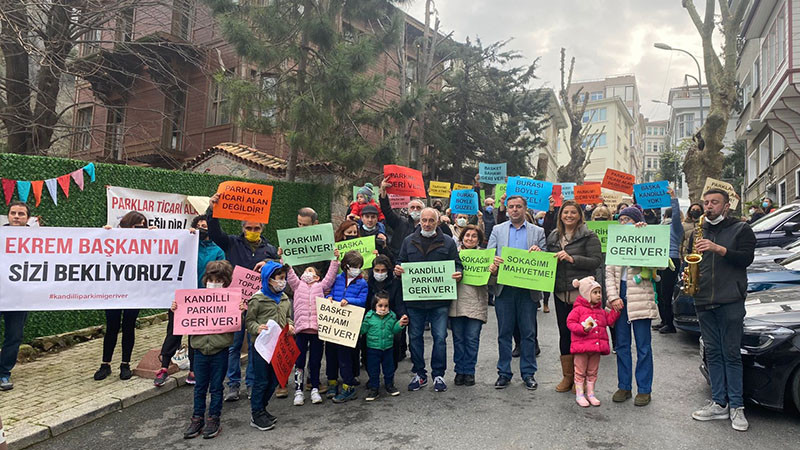 Kandilli'de Çocuk Parkını Müteahhite Verdiler, Mahalleli Ayaklandı - Resim: 1