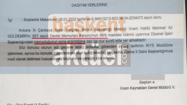 Diyanet Sen Başkanı Alkollü Araç Kullanırken Yakalandığı için mi İmamlıktan Atıldı? - Resim: 2