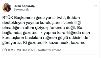 RTÜK Başkanı Yandaş Medyanın İzlenmediğini Kanıtladı - Resim: 1