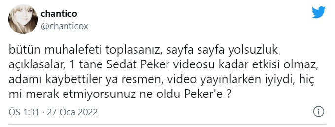 Sedat Peker'den Gönderme: Hangi Paylaşımı Beğendi? - Resim: 1