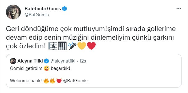 Aleyna Tilki ve Galatasaray'a Geri Dönen Gomis'ten Dikkat Çeken Mesaj - Resim: 1
