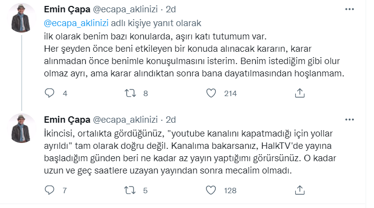 Emin Çapa ve Özlem Gürses Halk TV ile Yollarını Ayırdı - Resim: 2