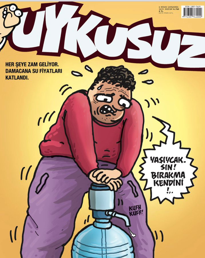 Uykusuz'dan Çarpıcı Zam Kapağı! - Resim: 1