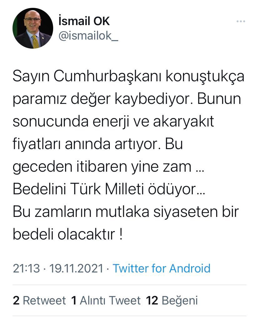 AKP'ye Katılmıştı: İsmail Ok'un Eski Paylaşımları Gündeme Oturdu - Resim: 1
