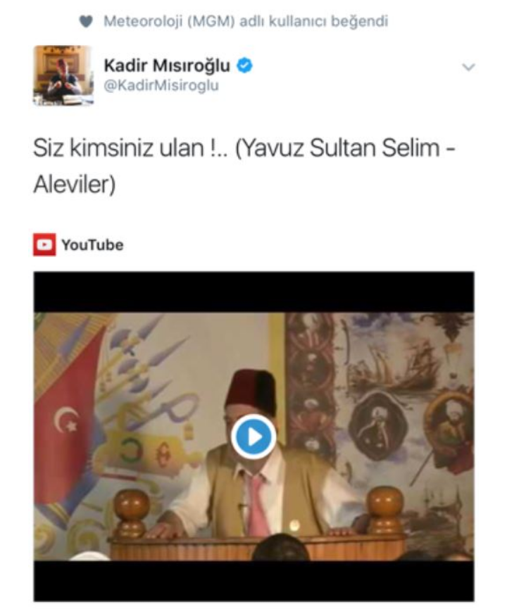 Kadir Mısıroğlu’ndan Alevilere hakaret! - Resim: 1