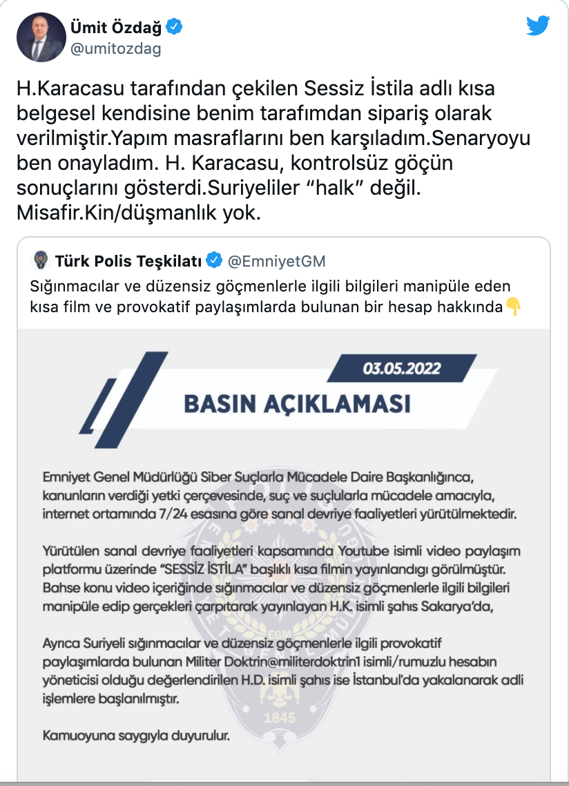 Ümit Özdağ: Sessiz İstila'yı Ben Finanse Ettim - Resim: 1