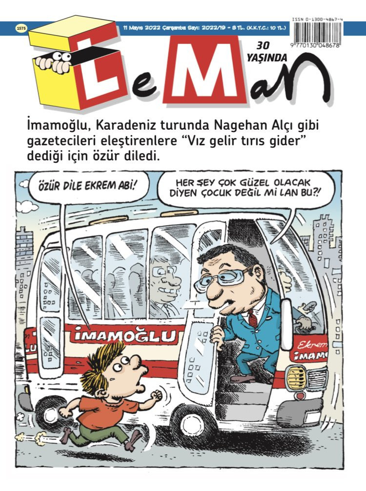 LeMan'dan Flaş İmamoğlu Kapağı - Resim: 1