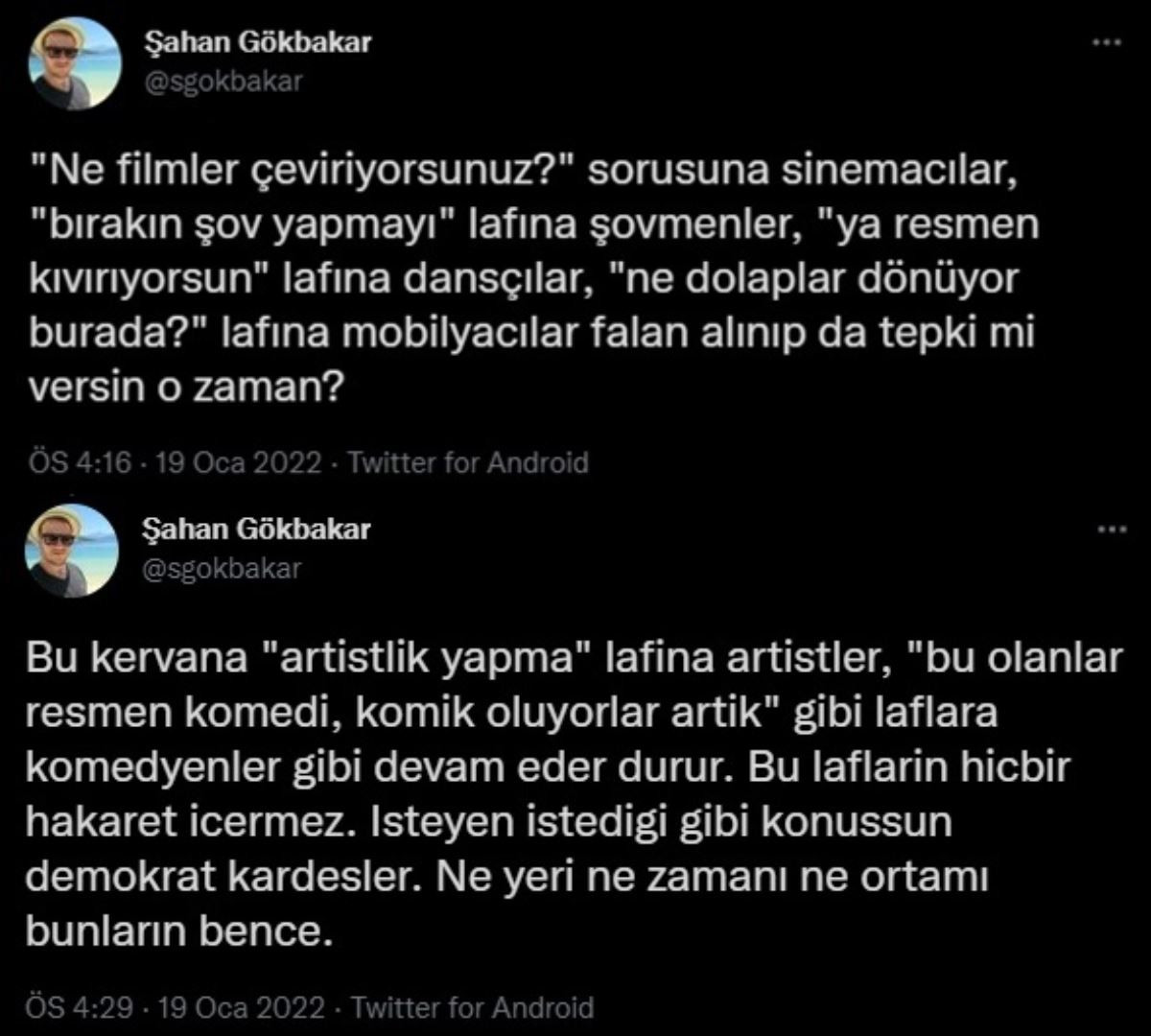 Şahan Gökbakar Fırat Tanış'ın Tiyatro Çıkışına Tepki Gösterdi - Resim: 1