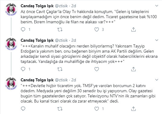 Olay TV'nin patronu Cavit Çağlar: Erdoğan'a yakınım - Resim: 1