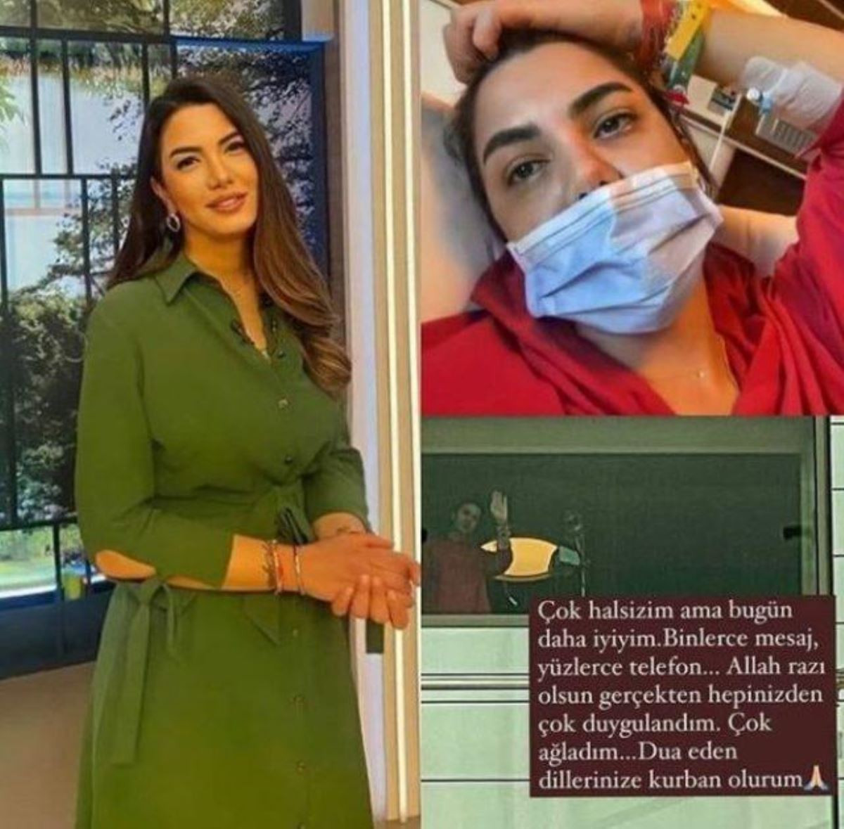 Fulya Öztürk Hastane Odasından Sağlık Durumunu Paylaştı - Resim: 1