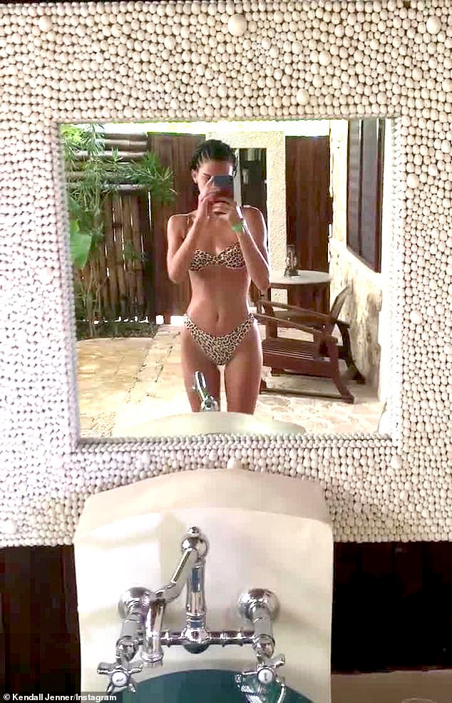 Kendall Jenner'ın bikinili pozları sosyal medyayı salladı - Resim: 1