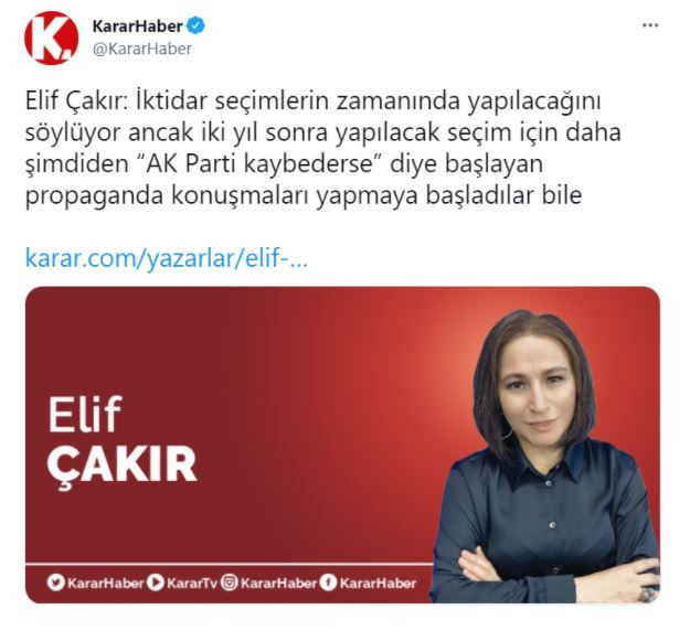 AKP Muhalifi Türbanlı Yazar Elif Çakır Başörtüsünü Çıkarttı - Resim: 1